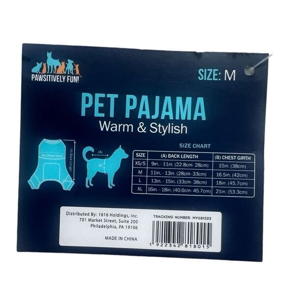 NWT Pawsitively Awesome Dog Dream Big Velour Pajamas Shirt - Sz M 11-13 “ - Picture 2 of 2